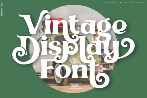 Adenium Font - Preview 1