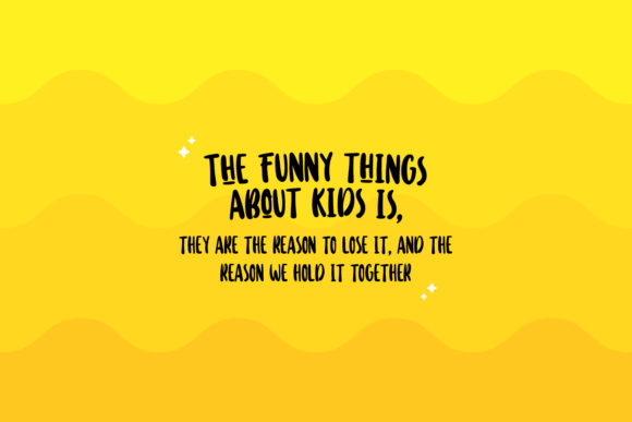 Baby Sans Font - Preview 1