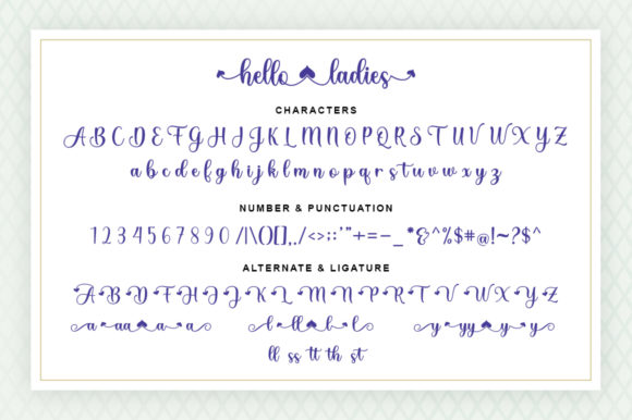 Beauty Ladies Font - Preview 4