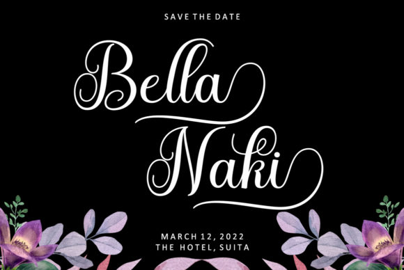Bella Bellivia Font - Preview 2