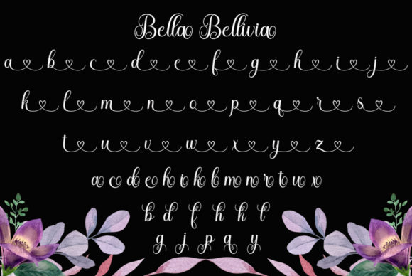 Bella Bellivia Font - Preview 5