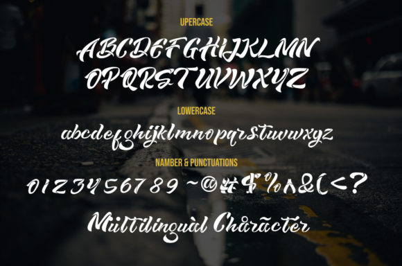 Brightoria Font - Preview 1