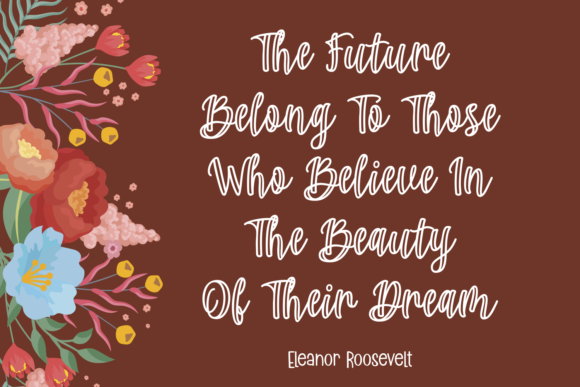 Brilliant Dream Font - Preview 1