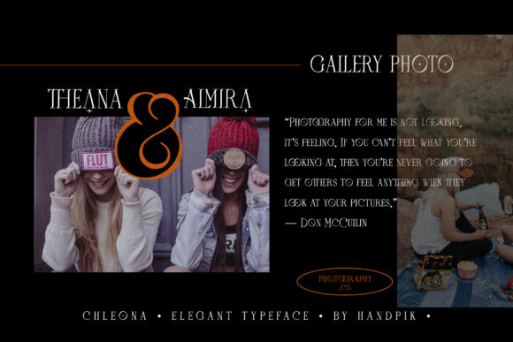Chleona Font - Preview 4