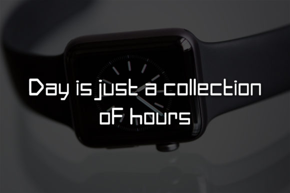 Clock Box Font - Preview 2