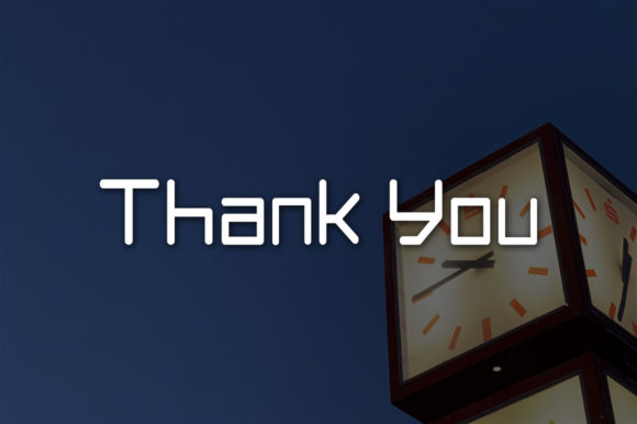 Clock Box Font - Preview 4