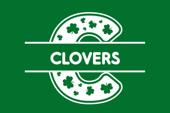 Clover Monogram Font - Preview 1