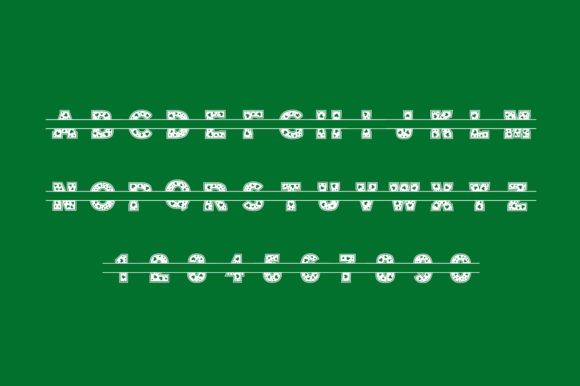 Clover Monogram Font - Preview 5