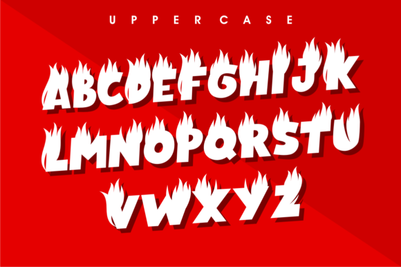 Crush N Burn! Font - Preview 1