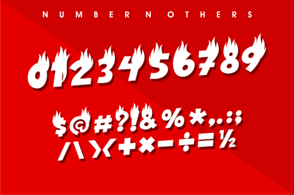 Crush N Burn! Font - Preview 2