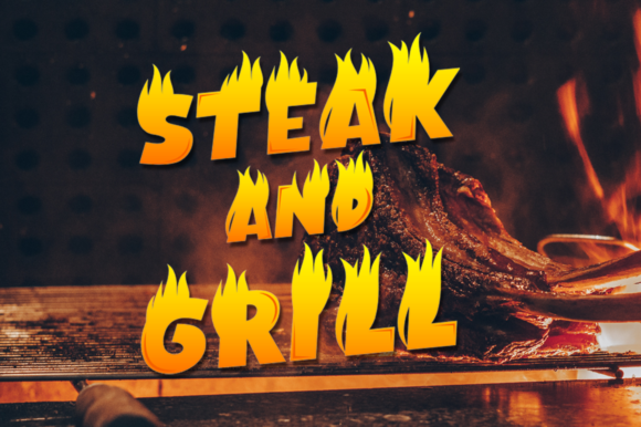 Crush N Burn! Font - Preview 3