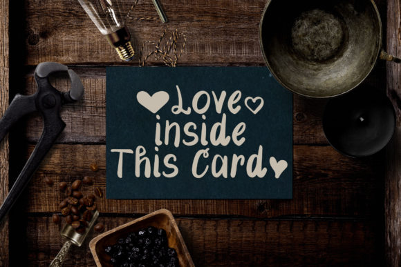 Easter Hearts Font - Preview 3
