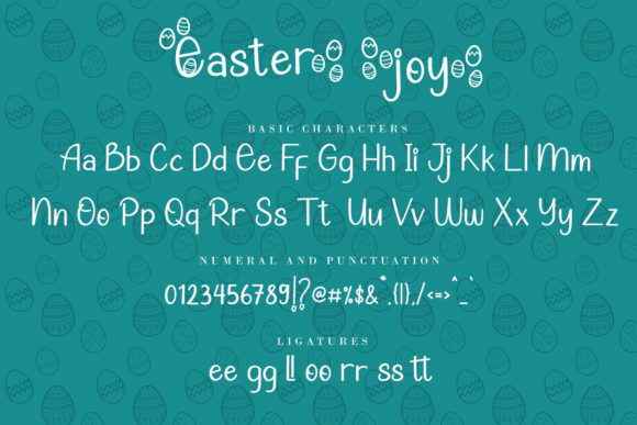 Easter Joy Font - Preview 6