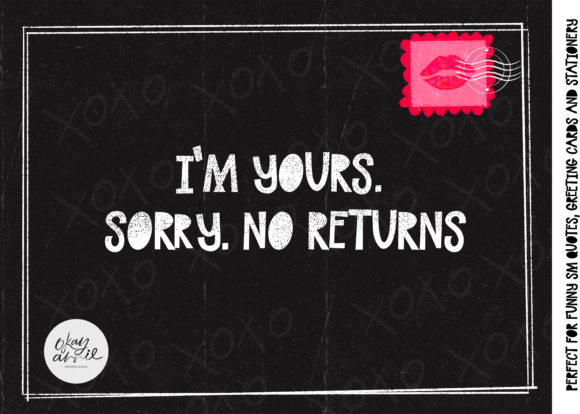 French Kiss Font - Preview 4