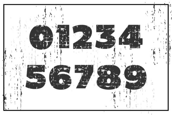 Grunge 90'S Font PNG with transparent background - Preview 2