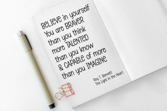 Lovely Notes Font PNG with transparent background - Preview 5