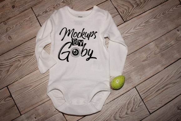 Mock Up Baby White Bodysuit, Newborn, Graphic Baby & Kids Clothing By Art Studio