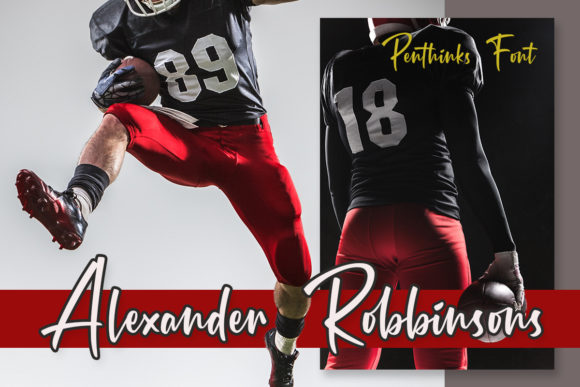 Penthinks Font PNG with transparent background - Preview 1