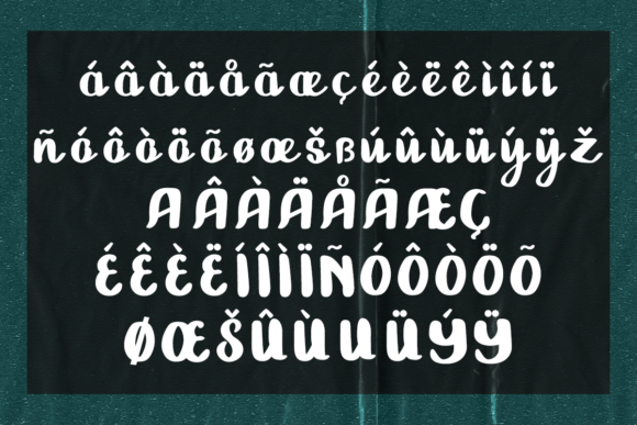 Sandralia Font PNG with transparent background - Preview 5