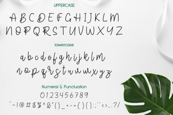Sangers Font font preview - 1