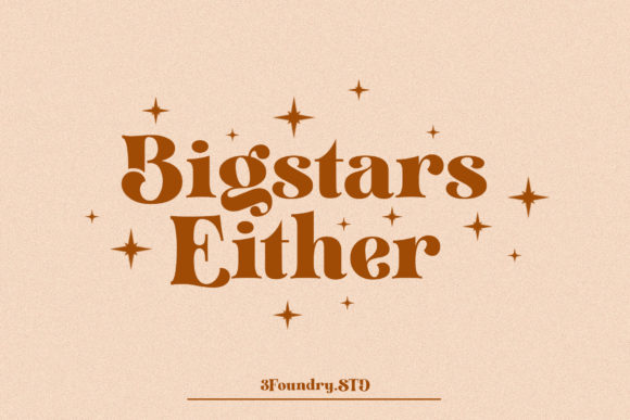 Bigstars Either Font - Preview 5