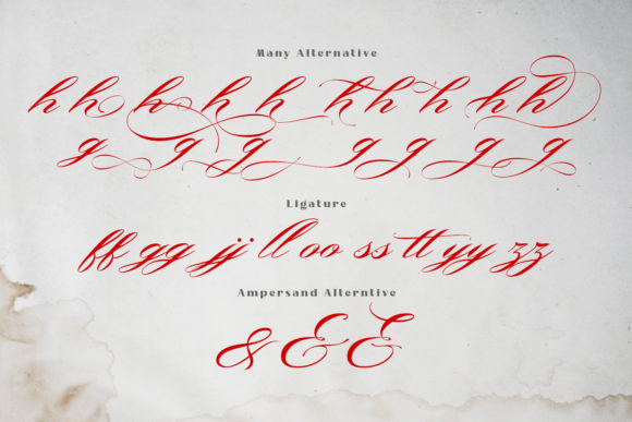 Bonthing Font - Preview 2