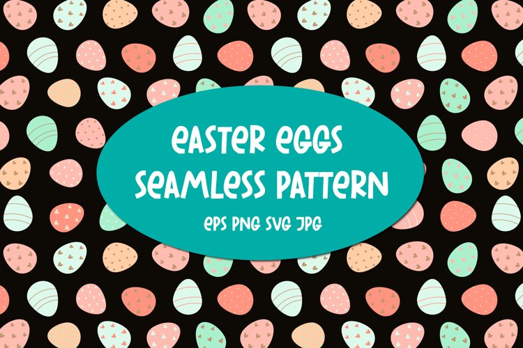 Easter Eggs Digital Paper Graphic by Art's and Patterns · Creative Fabrica