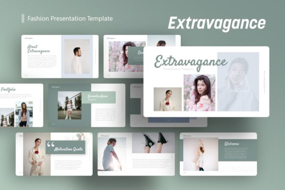 Preview of Extravagance Fashion Presentation fashion presentation template