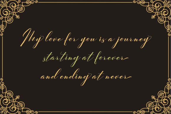 FirgiaGIA Font - Preview 4