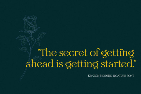 Kraton Font PNG with transparent background - Preview 5