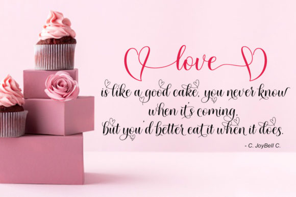 Lovetina Font PNG with transparent background - Preview 1
