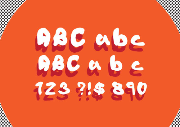 Mean Team Font PNG with transparent background - Preview 1