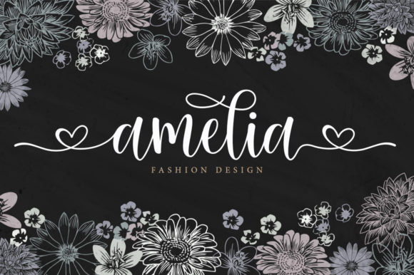 Michel Elisha Font PNG with transparent background - Preview 3