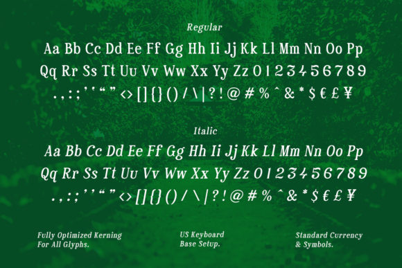 Plantier Font PNG with transparent background - Preview 1