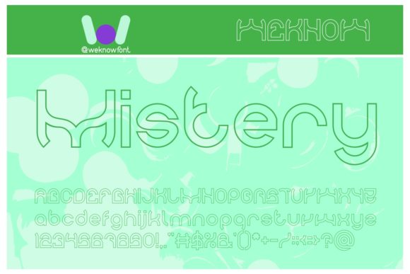 Plastic Font PNG with transparent background - Preview 3