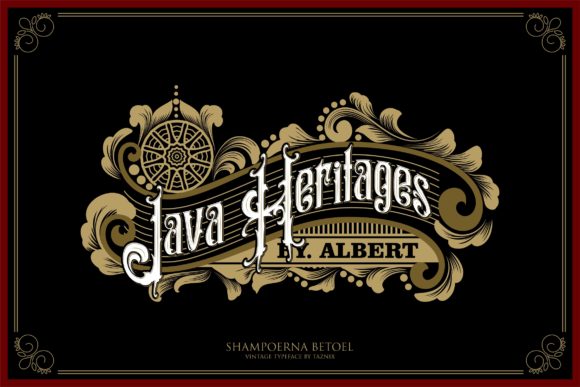 Shampoerna Betoel Font PNG with transparent background - Preview 3