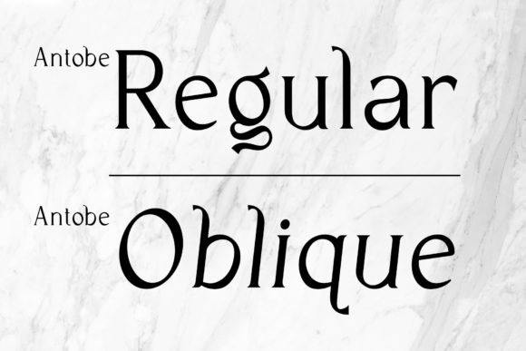 Antobe Font - Preview 5