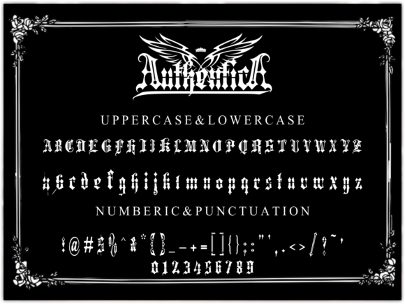 Authentica Font - Preview 4