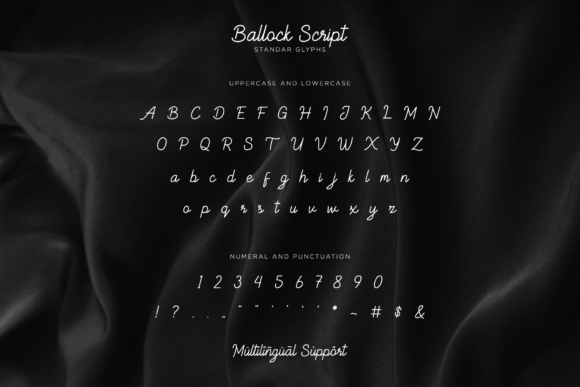 Ballock Font - Preview 6