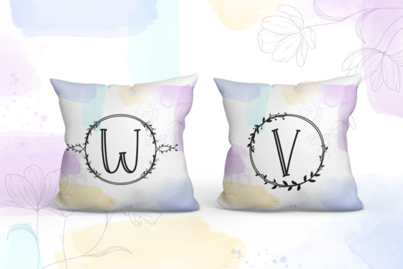 Belina Monogram Font - Preview 2