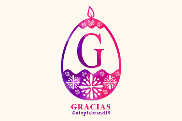 Candle Egg Font - Preview 5