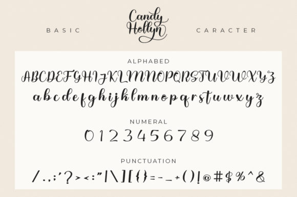 Candy Hollyn Font - Preview 6