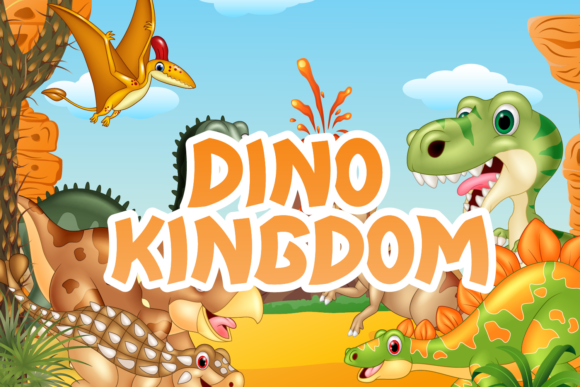 Dino Sky Font - Preview 2