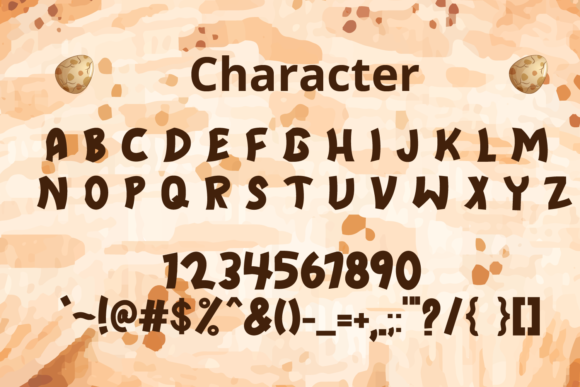 Dino Sky Font - Preview 4