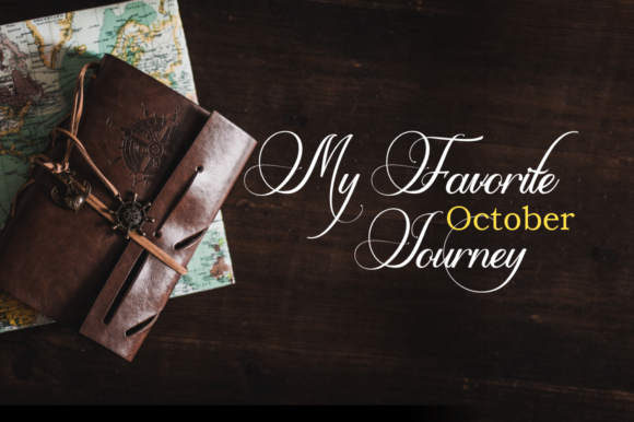 Esdoria Journey Font PNG with transparent background - Preview 3