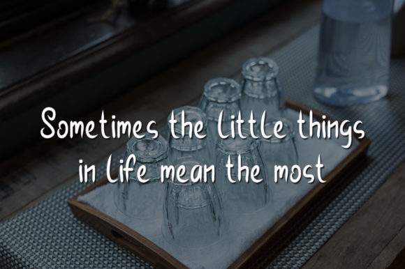Glass Cup Font - Preview 1