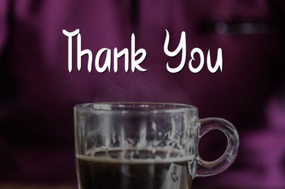 Glass Cup Font - Preview 4
