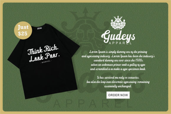 Gudeys Font - Preview 1