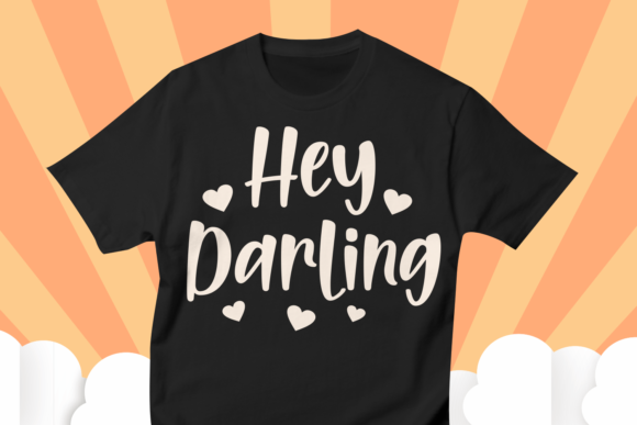 Hey Adellia Font PNG with transparent background - Preview 2