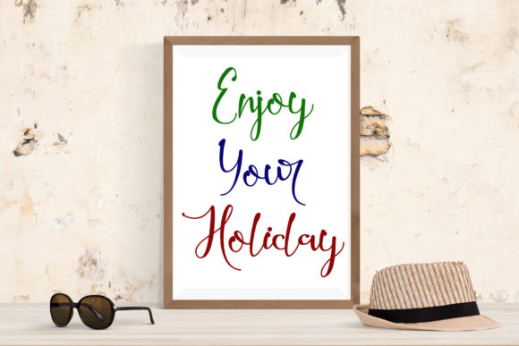 Hillarie Font PNG with transparent background - Preview 3